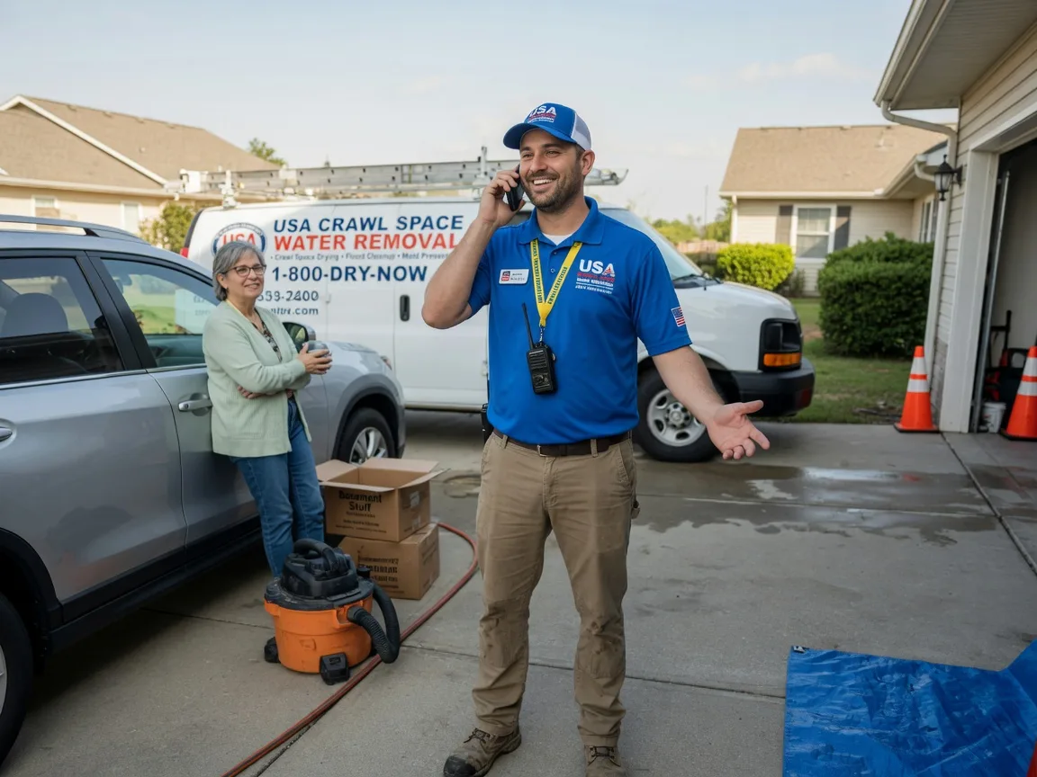 Crawl Space Water Removal De Witt, AR FAQs